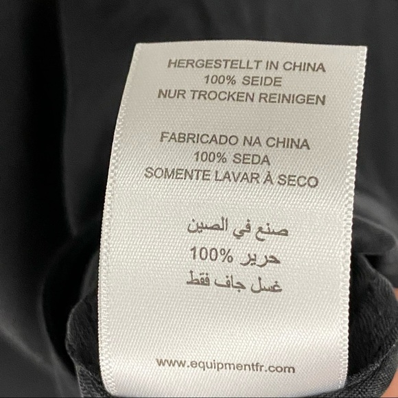 EQUIPMENT Jacquard Silk Bell Sleeve Blouse - Picture 11 of 12